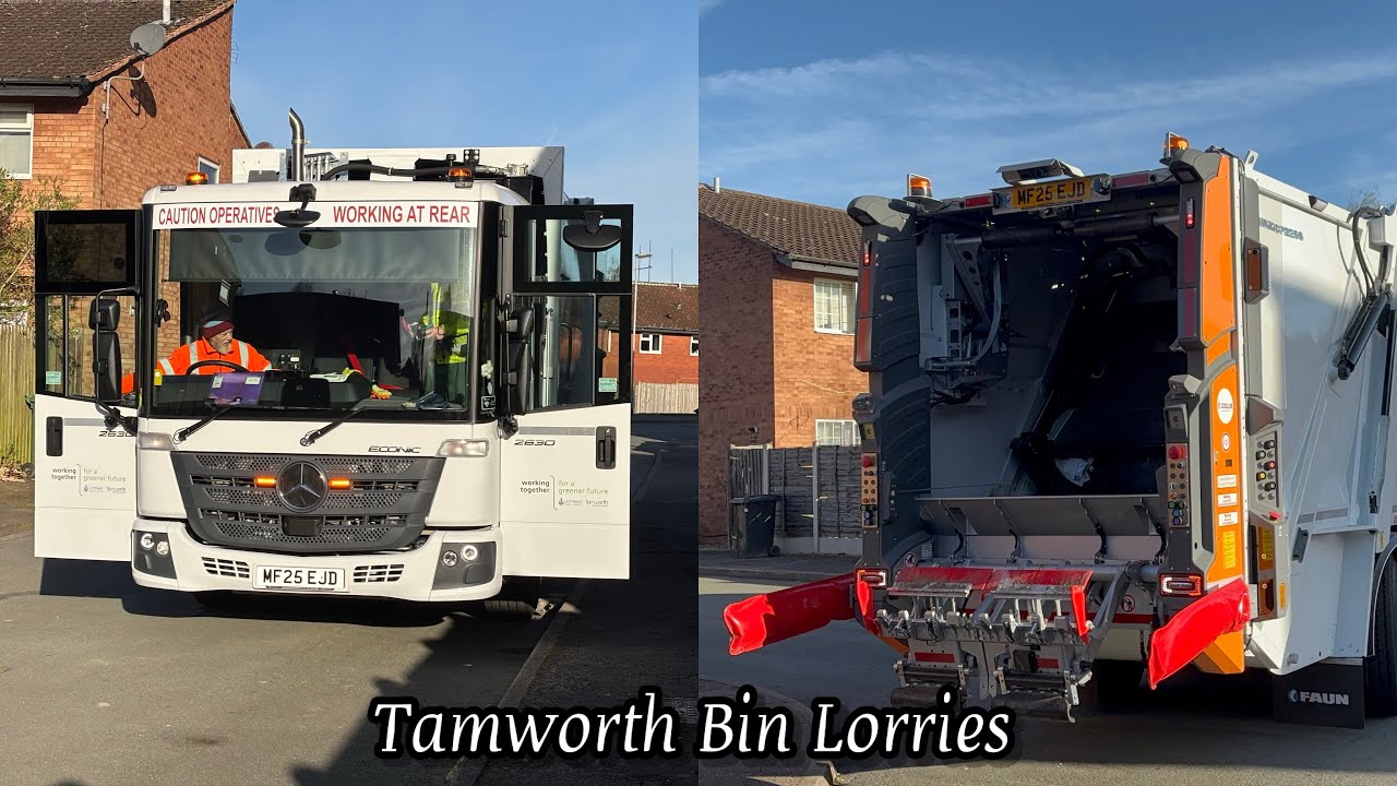*Brand New* Mercedes Econic Refuse Truck on General Waste, EJD