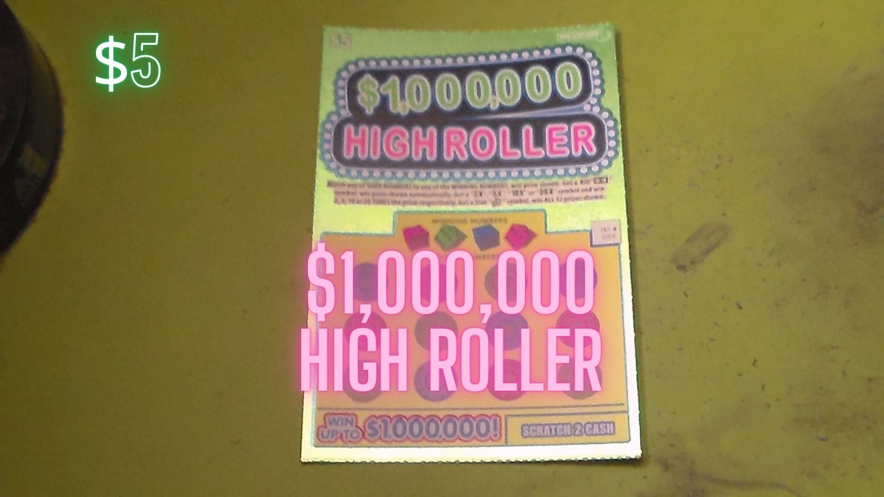 MASS LOTTERY: $1,000,000 High Roller $5 Scratch Off