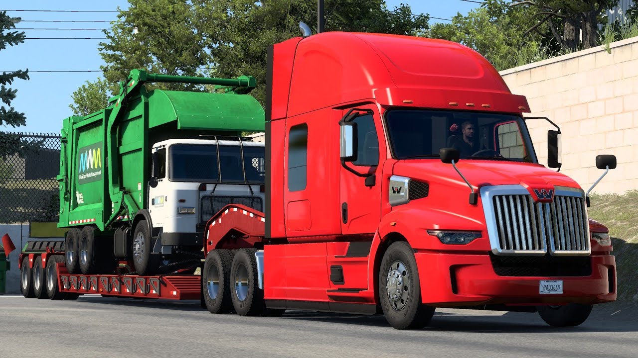 New Western Star 57X | Montana DLC Gameplay | 1.45 American Truck Simulator