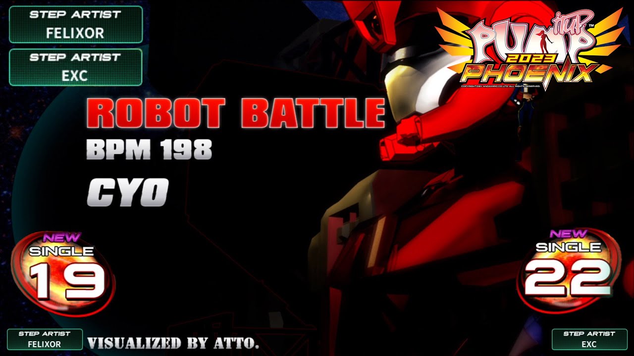 [PUMP IT UP PHOENIX] Robot battle(로봇 배틀) S19 & S22 (pre S18 → S19 / Phoenix Modified ver.)