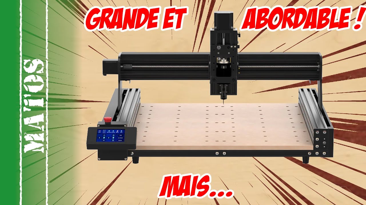 Une CNC de grande taille à petit prix - TwoTrees TTC 450