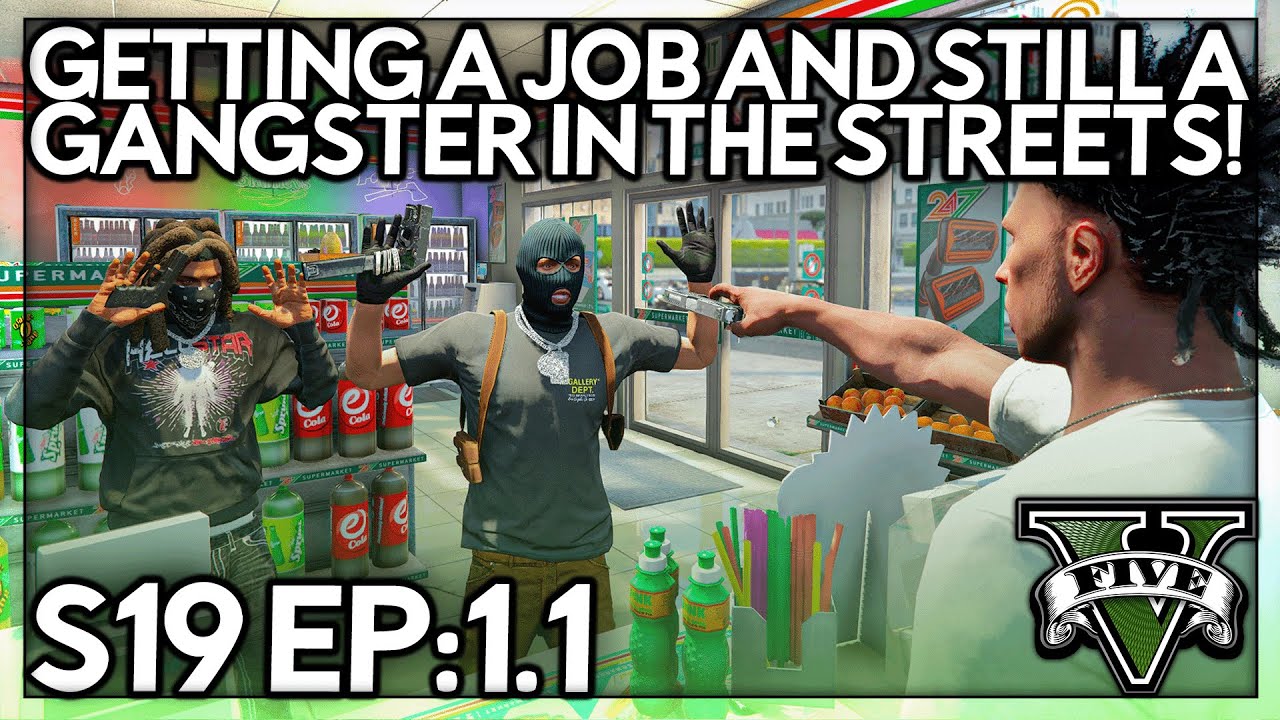 Episode 1.1: Getting A Job But Still A Gangster In The Streets! | GTA RP | Grizzley World RP