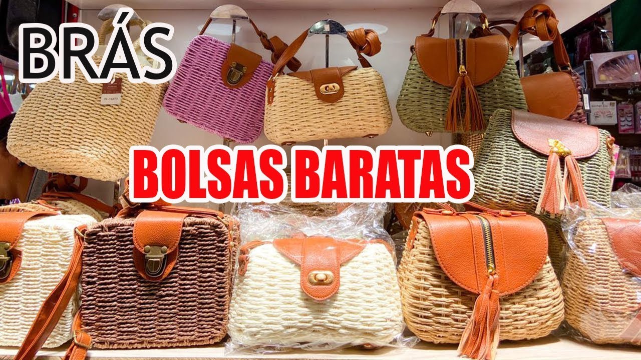 BRÁS - TENDÊNCIAS BOLSAS DE VERÃO NO BRÁS - A PARTIR DE R$ 20,00