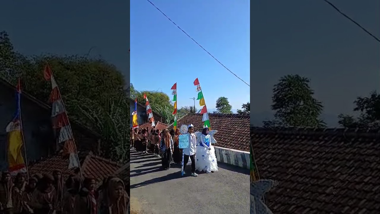 15 Agustus 25 Perjalanan Peserta Pawai di Kp.Pakuwon