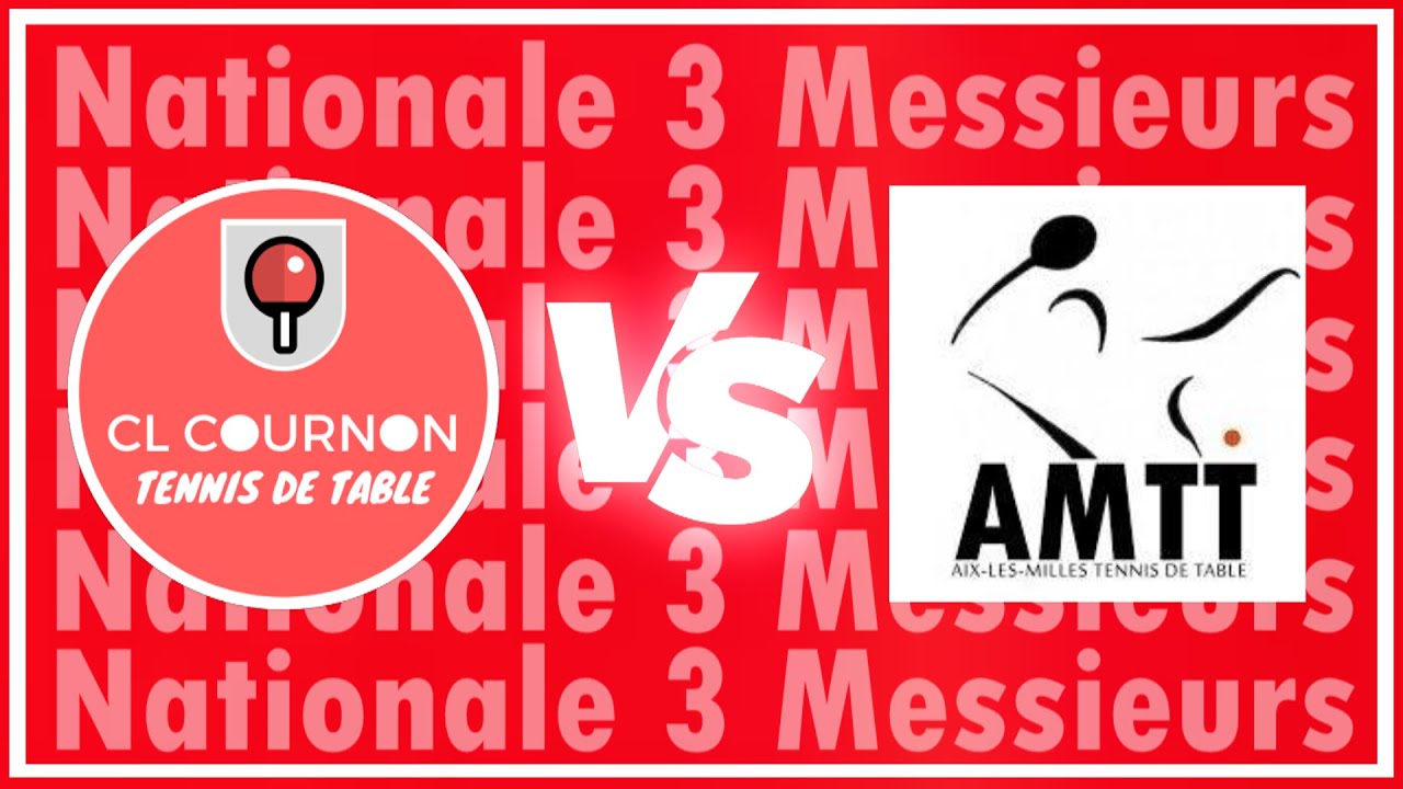 CL Cournon TT 1 VS Aix les milles 1 | N3 |04/03/2023 | Tennis de Table