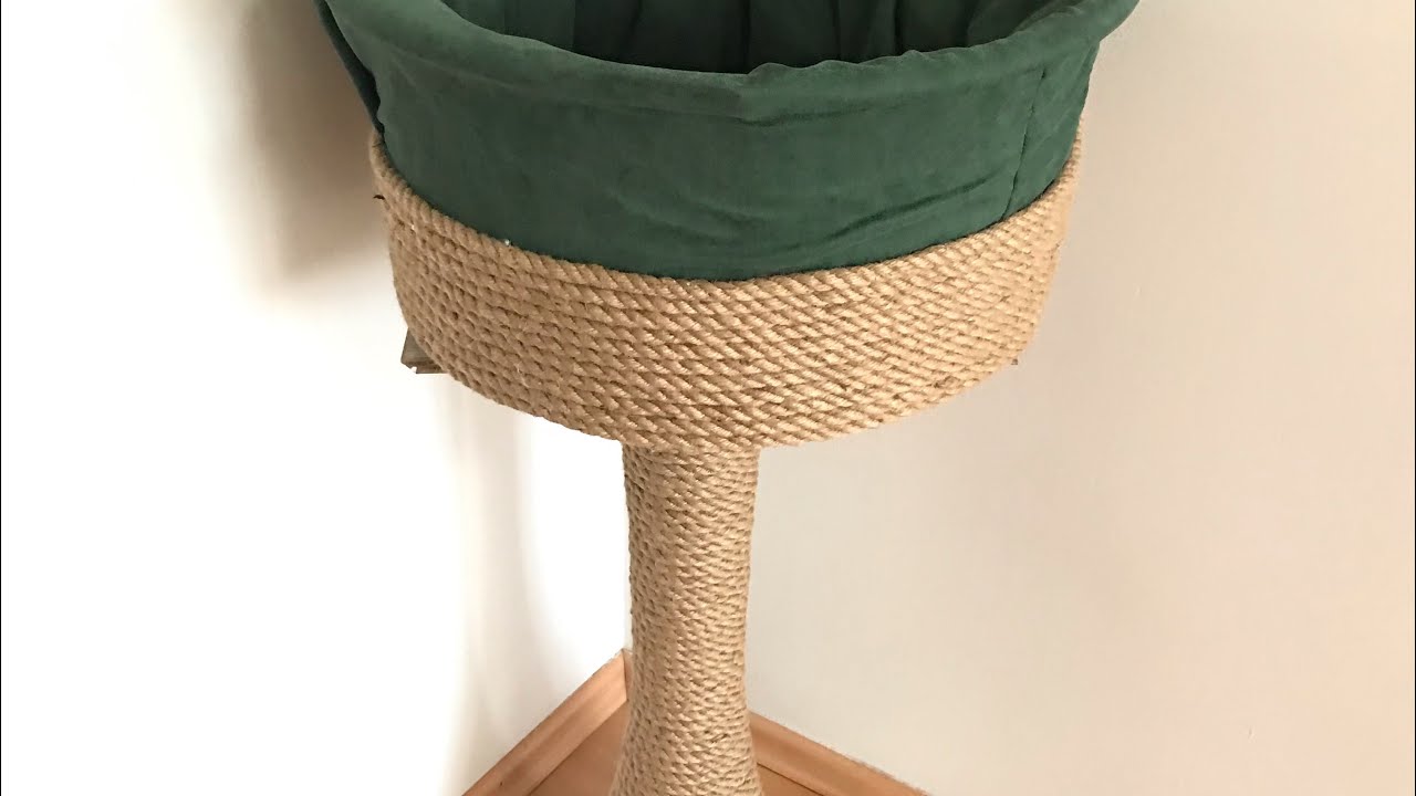 Kedi Tırmalama Tahtası Yapımı | + Kedi Evi |🐱