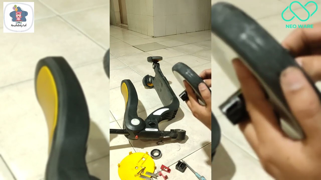 Tutorial mudah mengganti roda depan Bebehoo 5 in 1