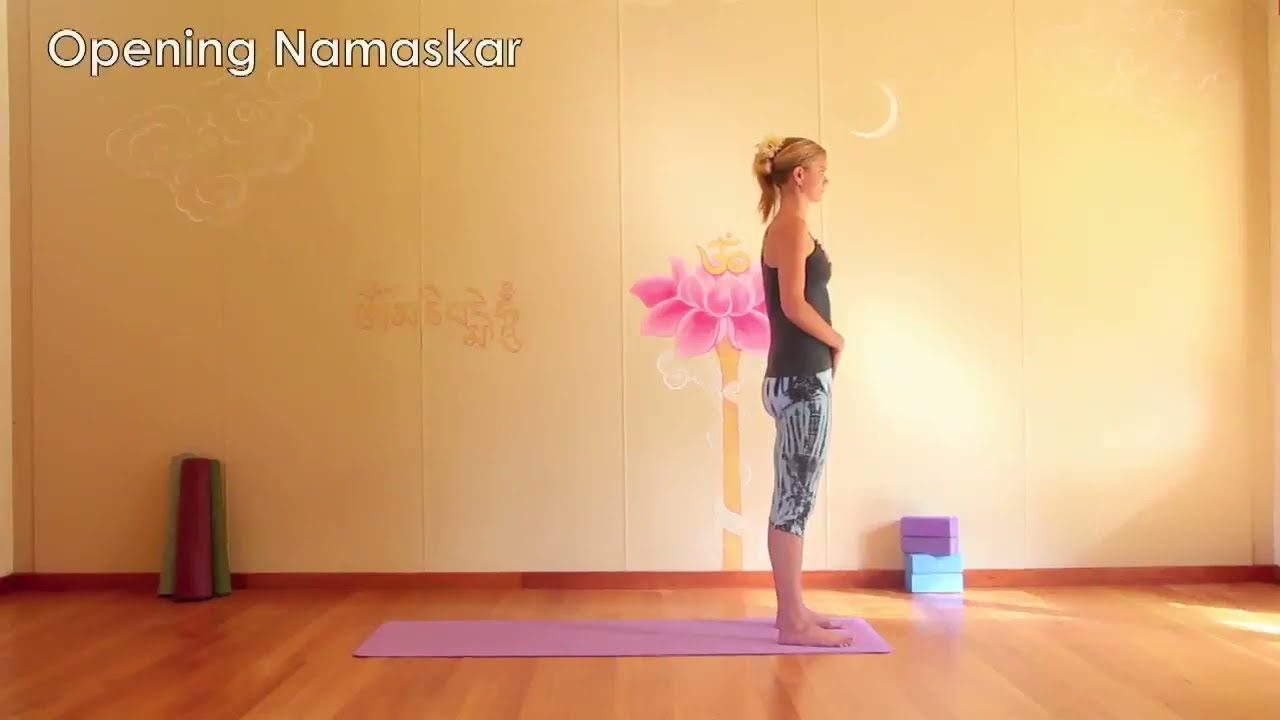 Opening Flowing Yoga Namaskar with Delamay Devi