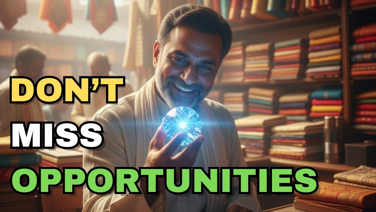 Dont miss opportunities the secret to decisive action and wealth | Motivational Stories