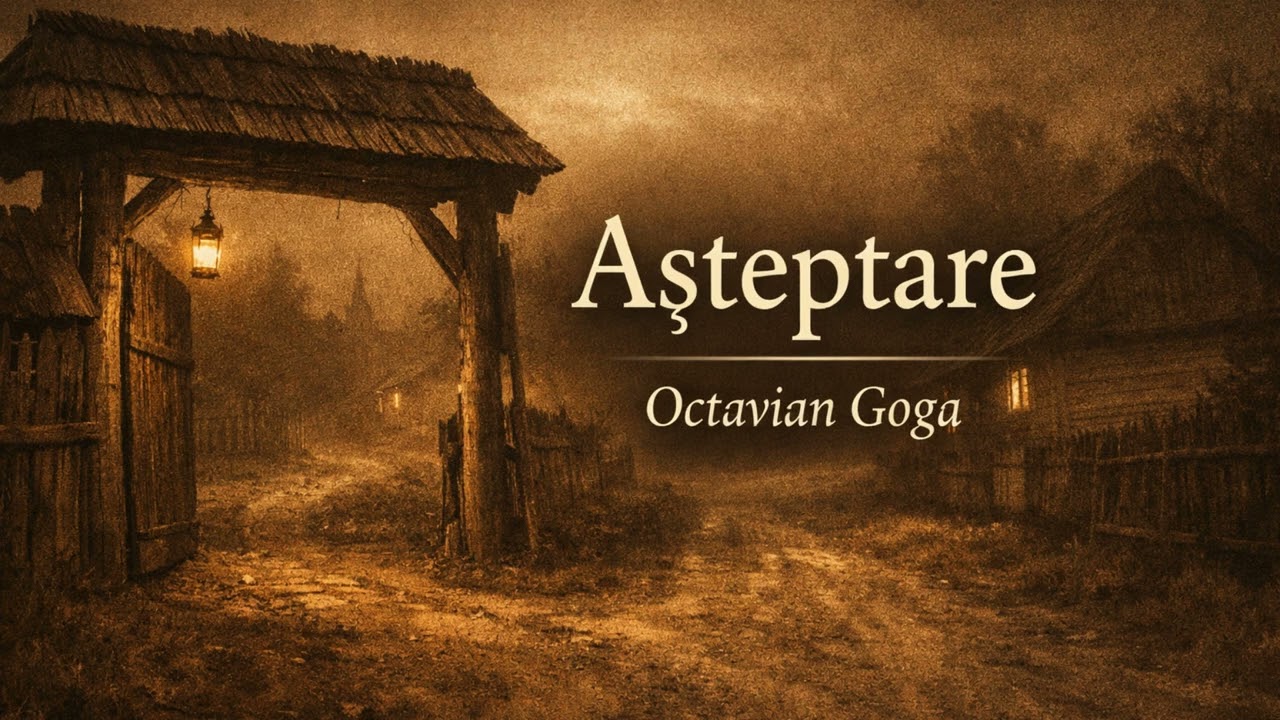 Așteptare – Octavian Goga | poezie cântată