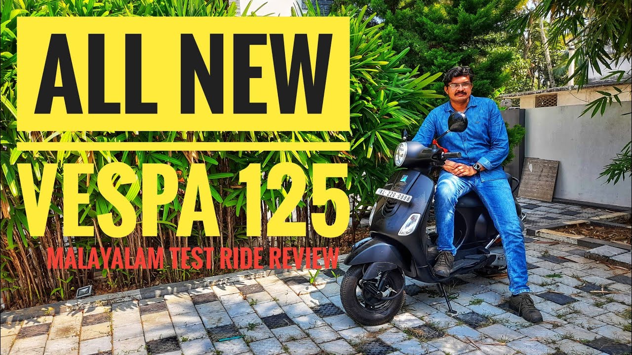 All New Vespa 125 Notte | Test Ride Review | TAS Malayalam