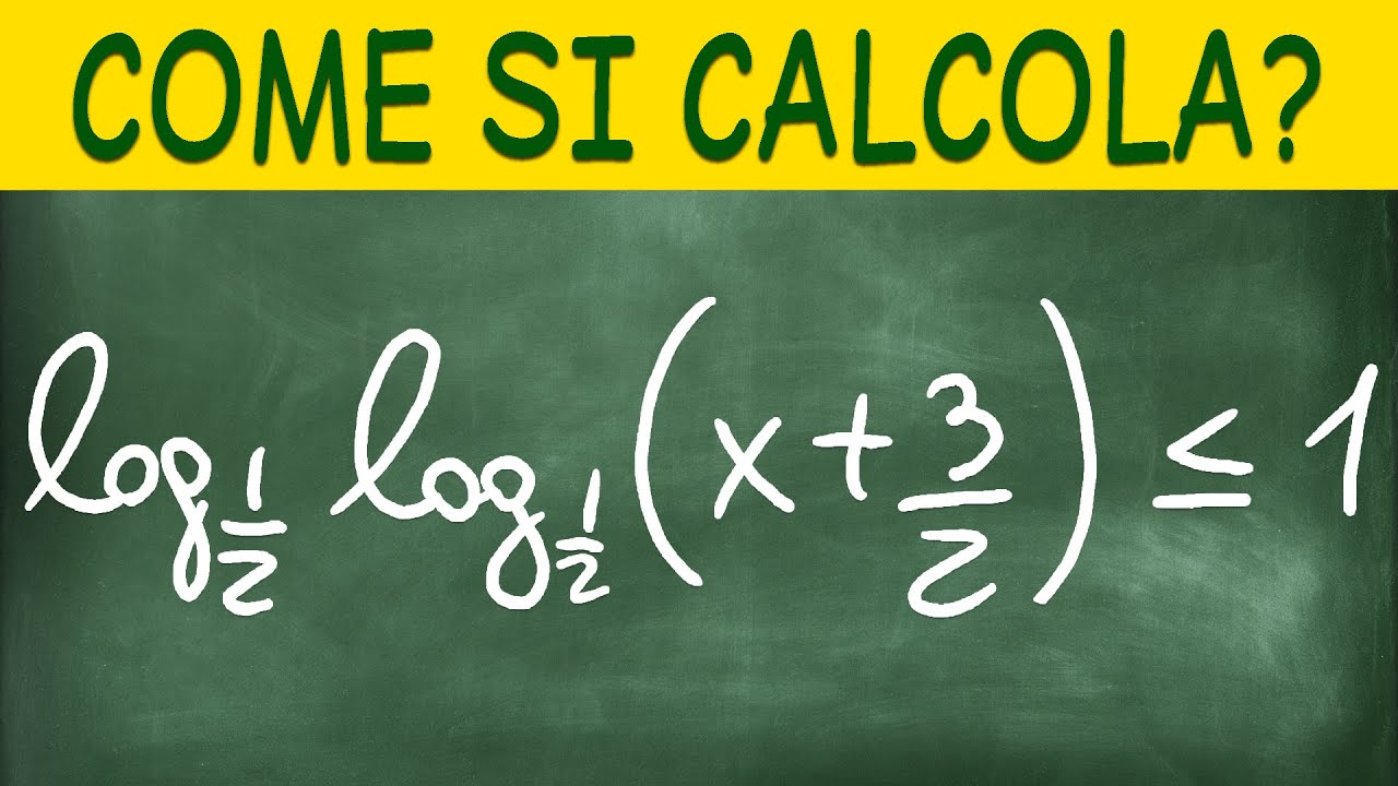 Disequazione Con Logaritmo dentro un Logaritmo - Disequazioni Difficili  #1