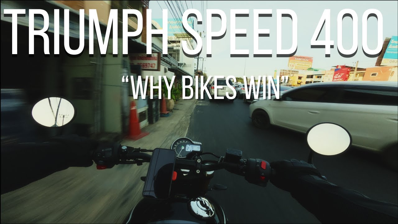 Why Motorcycles Are BETTER Than Cars For City Riding