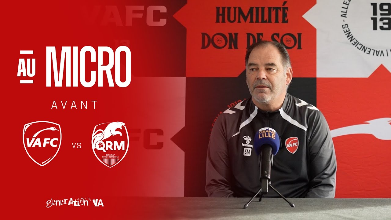 🎙️ Au micro avec St&eacute;phane Moulin avant VAFC - QRM