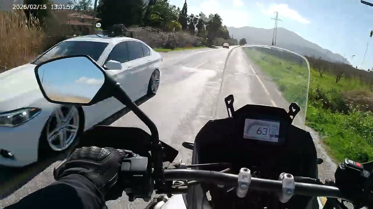 Muğla Dalyan motosiklet ile İztuzu #transalp750 