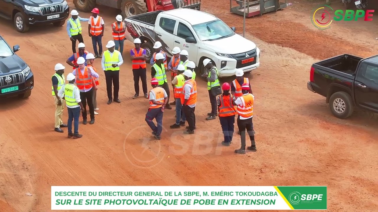 Illoulofin:DG SBPE, M. Émeric TOKOUDAGBA constate l’avancement remarquable des travaux d’extension  