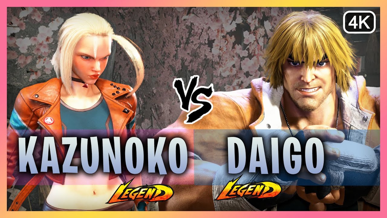 SF6 ▰  Cammy (Kazunoko) Vs. Ken (DaigoTheBeasTV)『Street Fighter 6』