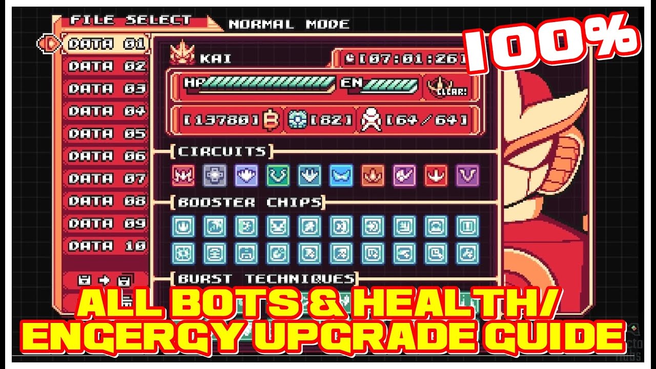 Gravity  Circuit - All Missing Bots + Health / Energy Upgrade Locations 100%  Guide + ENDING