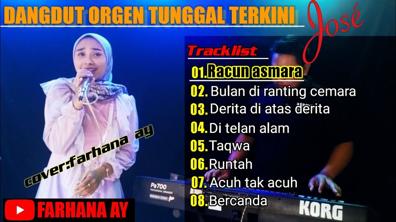 Album dangdut orgen tunggal masa kini || Racun asmara || cover farhana ay
