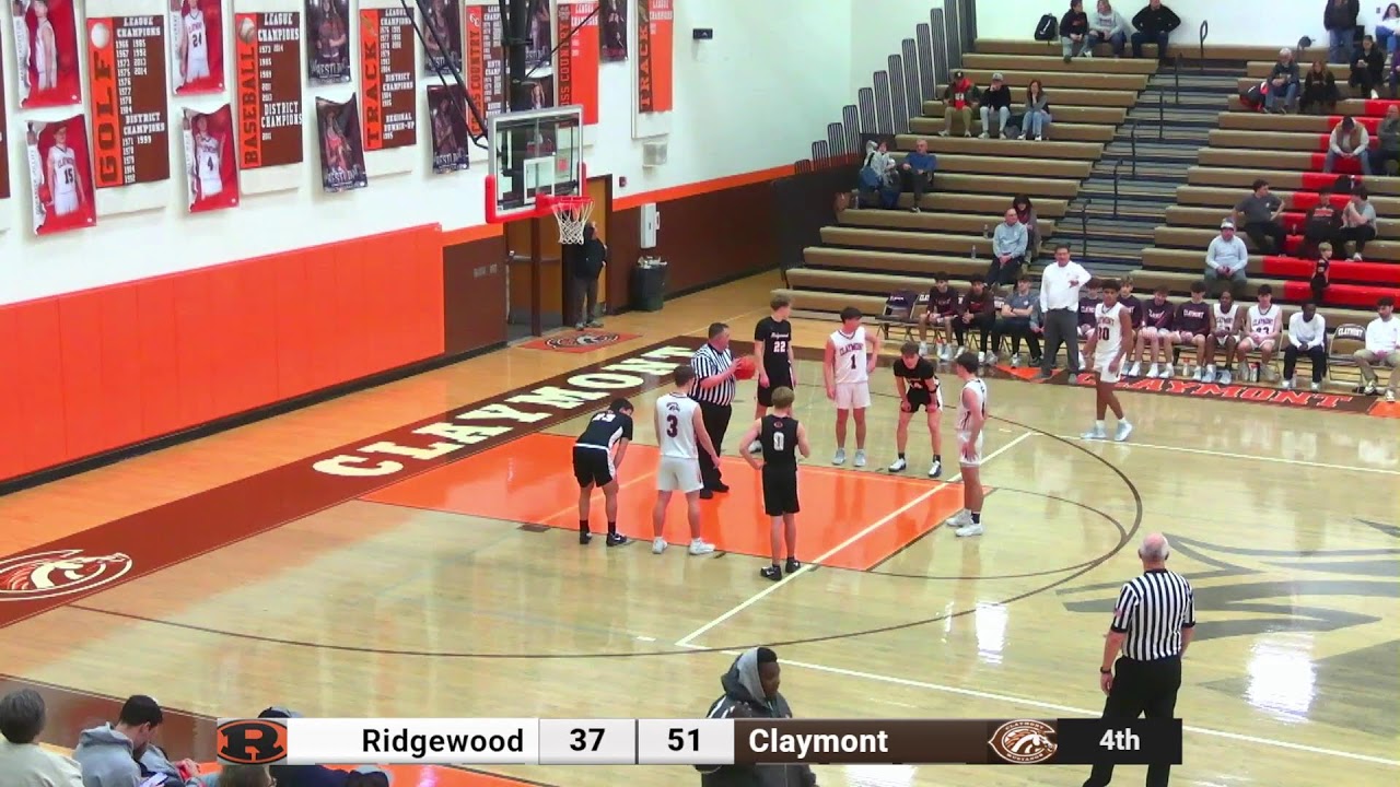 2026 Claymont Varsity Basketball vs Ridgewood
