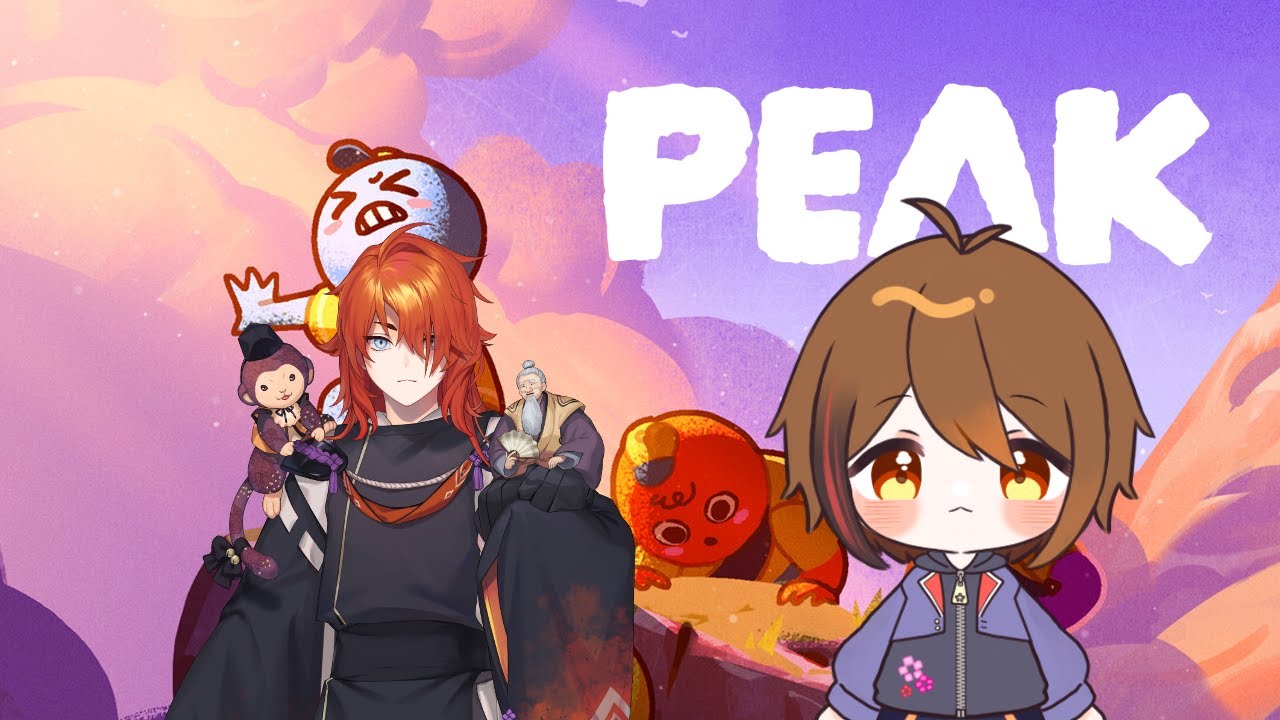 【#peak 】山を登る二人組、山頂に到達できるのか…？【#vtuber 】