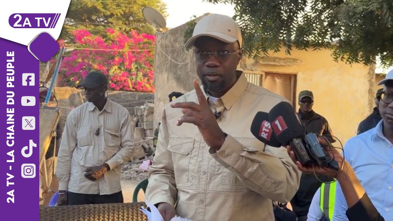 Langage de V&eacute;rit&eacute;s du Premier Ministre Ousmane Sonko avec les Acteurs de la Campagne Arachidiere
