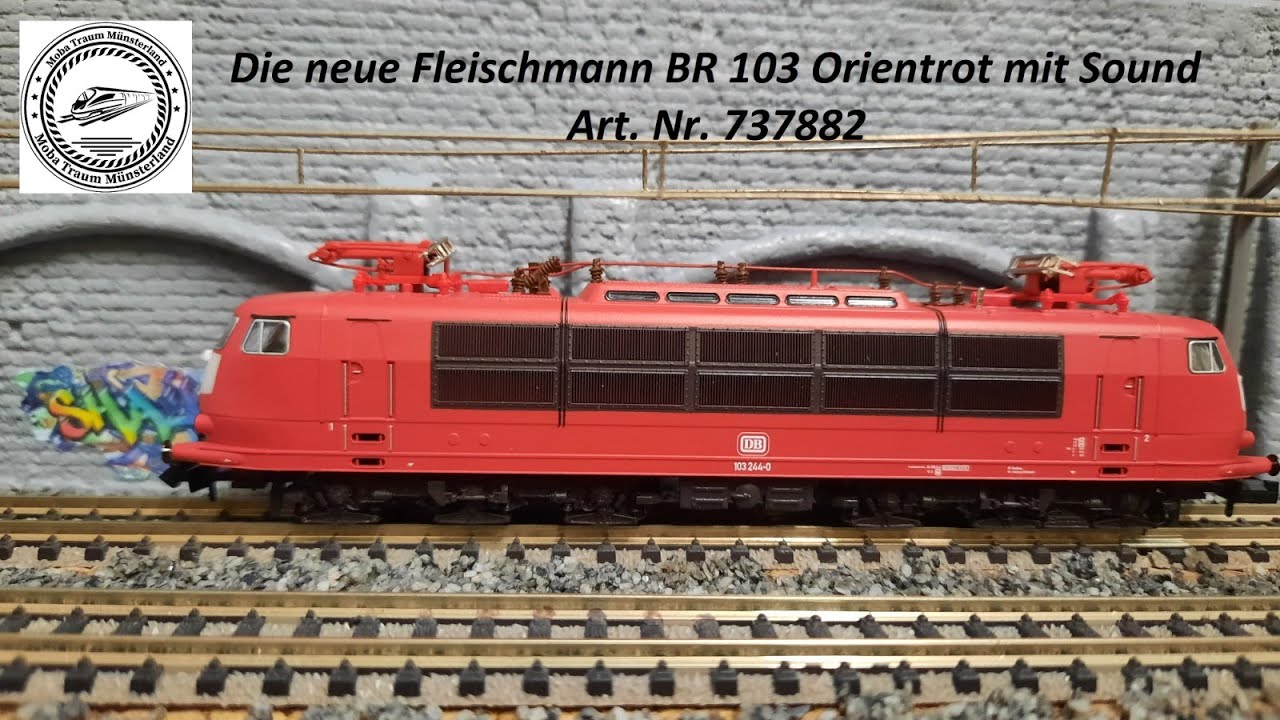 Neuvorstellung Fleischmann BR 103 Artikelnummer 737882
