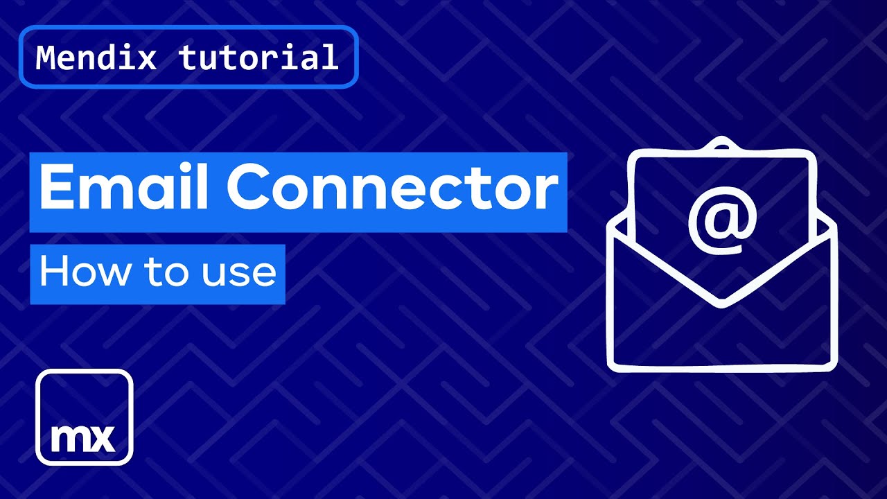 How to use the email connector with tokens | Mendix