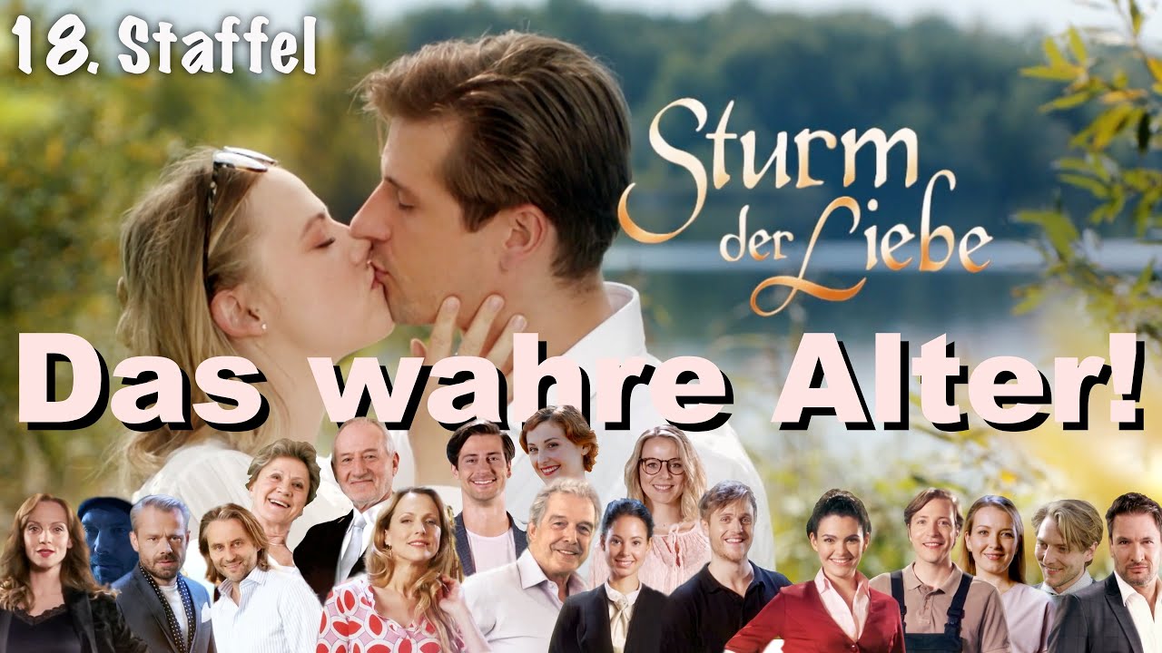 Wie alt sind die Sturm der Liebe Stars der 18. Staffel in Wirklichkeit? | Newsflash