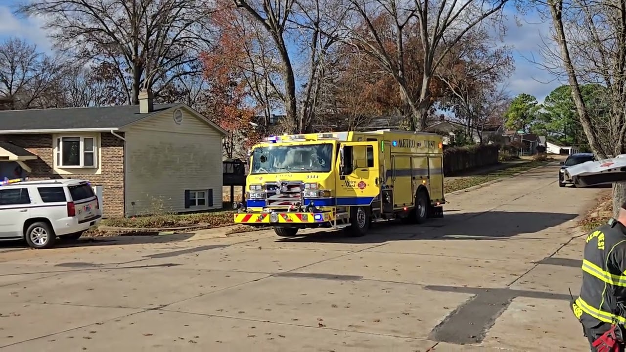2025-11-26 - House Fire - 366 Palermo Dr, Ballwin, MO - Metro West Fire