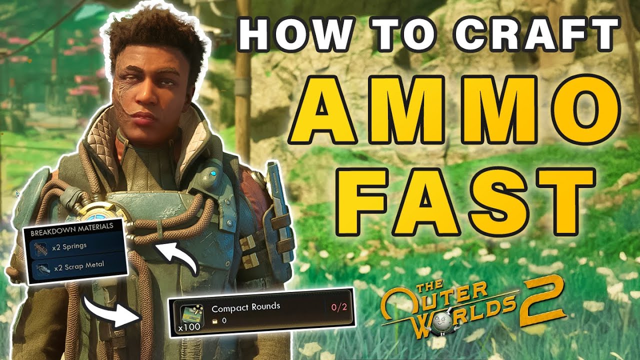 How to Craft AMMO Fast! ► Outer Worlds 2