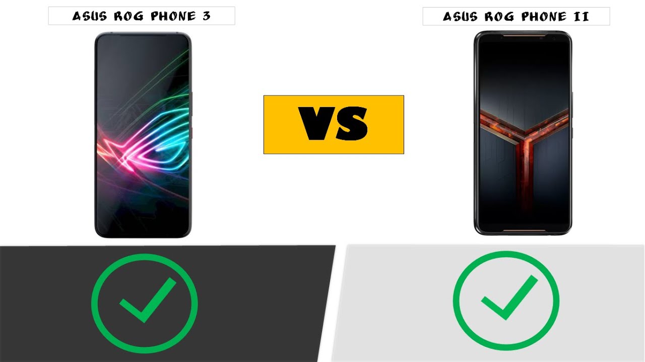 🔥Asus ROG Phone 3 vs Asus ROG Phone 2 🔥 ✅ Specifications 🔥