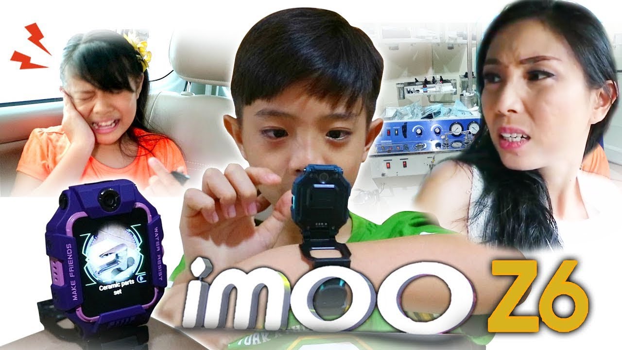 CHIARA SAKIT TAKUT KE DOKTER TELINGA? IMOO WATCH PHONE Z6 | Drama Parodi Lucu | CnX Adventurers