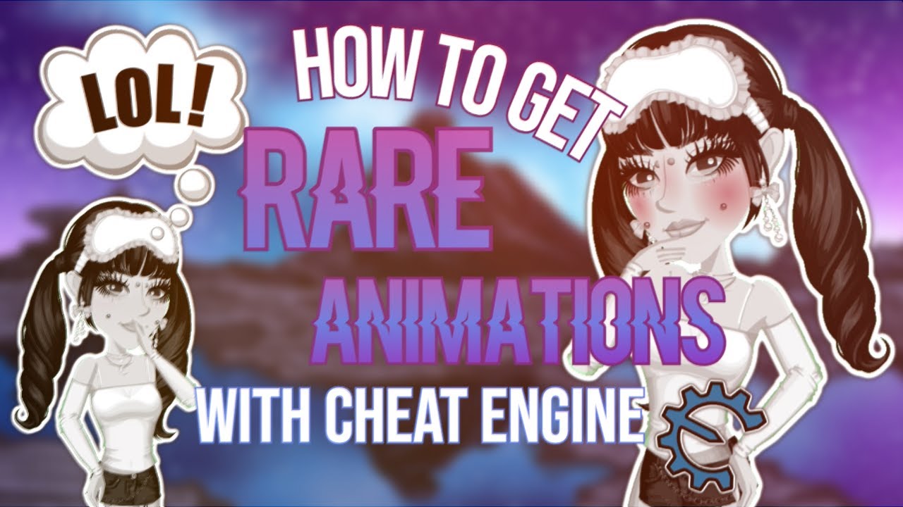 HOW TO GET RARE ANIMATION WITH CHEAT ENGINE
