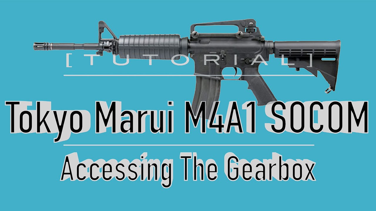 [УРОК] Разборка/демонтаж Tokyo Marui M4A1 SOCOM: доступ к редуктору