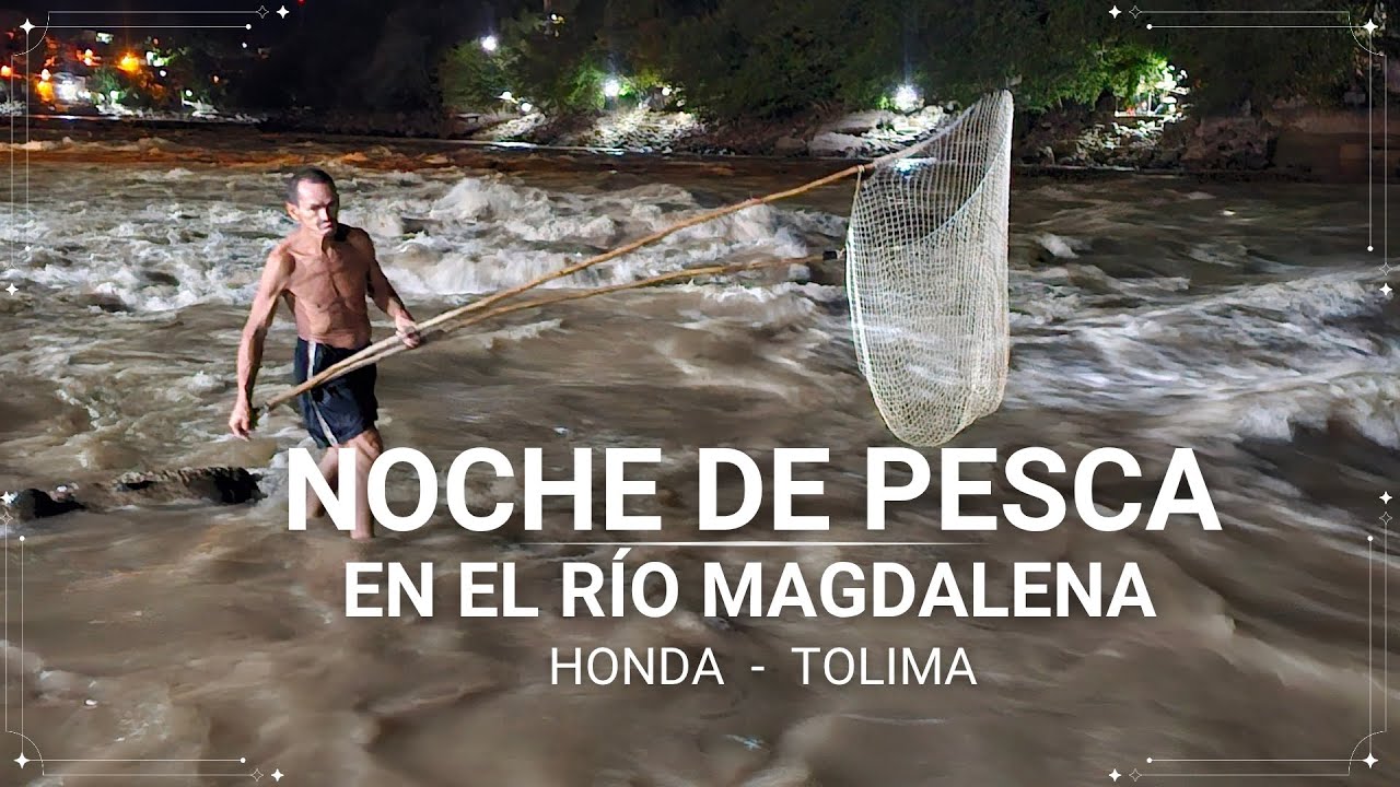 🎣✨ Noche de pesca en el Río Magdalena: historias del Mohán✨🎣 HONDA - Tolima - co