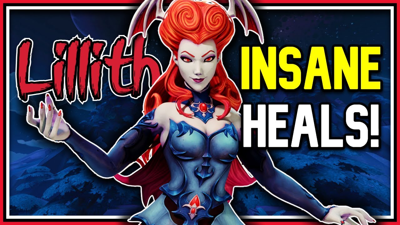 Lillith's Healing is Absolutely INSANE! - Paladins PTS Gameplay