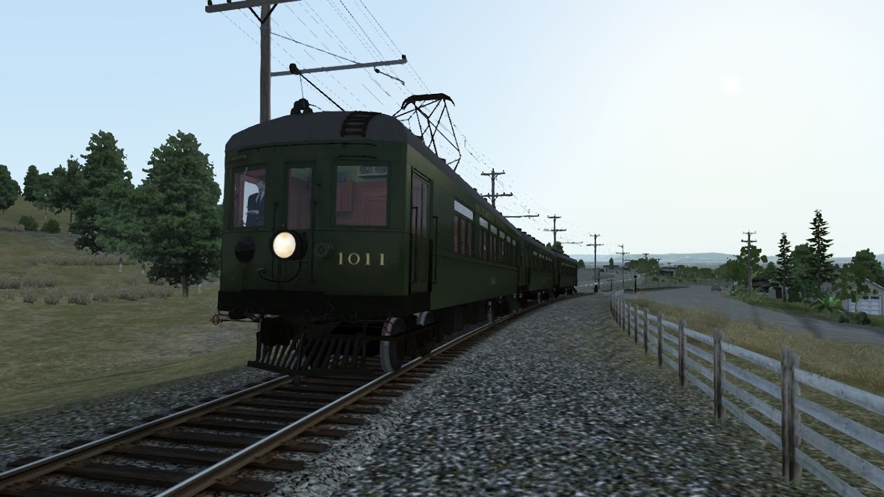 TS2017 HD: Sacramento Northern Class 1003 Interurban MU Physics Mod Power Brake Update