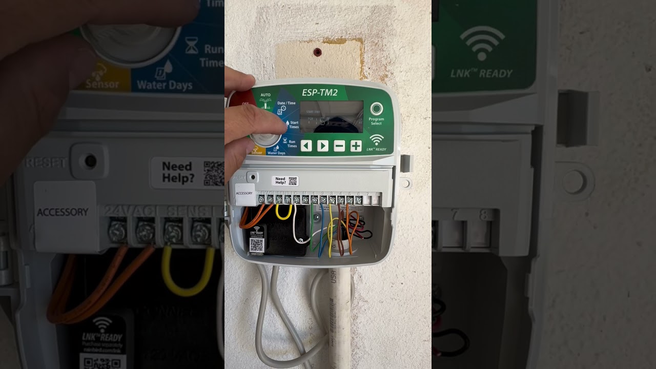 Instalación y Programación de un control Rainbird ESP-TM2