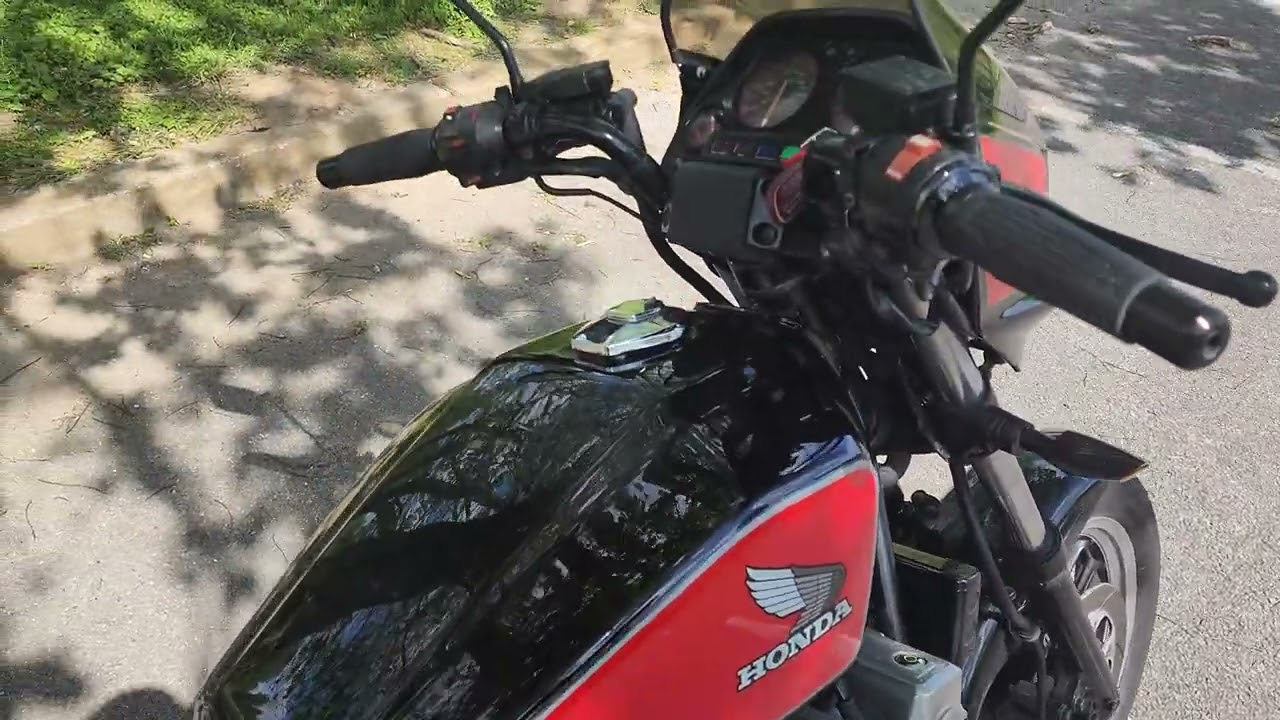 First video 1985 Honda nighthawk 700sc