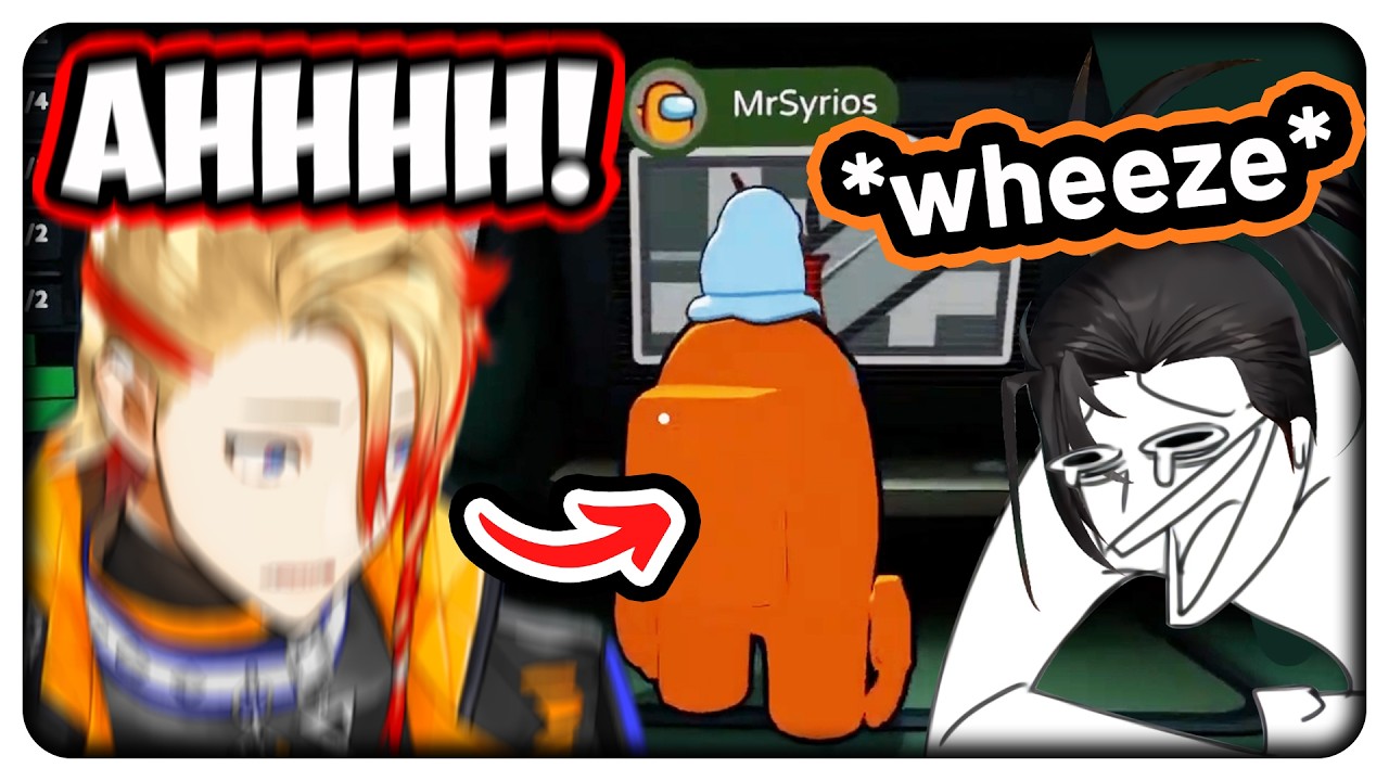 Shinri scared Axel just by standing behind him 【Holostars EN】