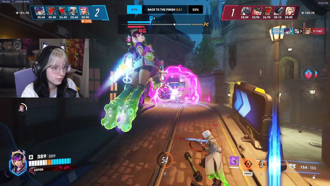 ДЖУНО МЭЙН! СТАДИОН! Аспен Джуно, геймплей 18-го сезона Overwatch 2