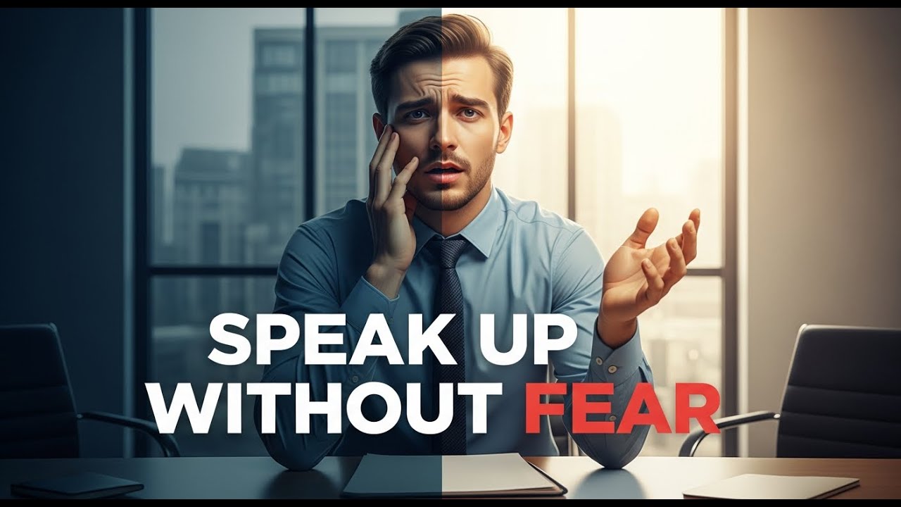 How to Speak Up at Work Without Fear | Build Confidence & Be Heard at Your Job 