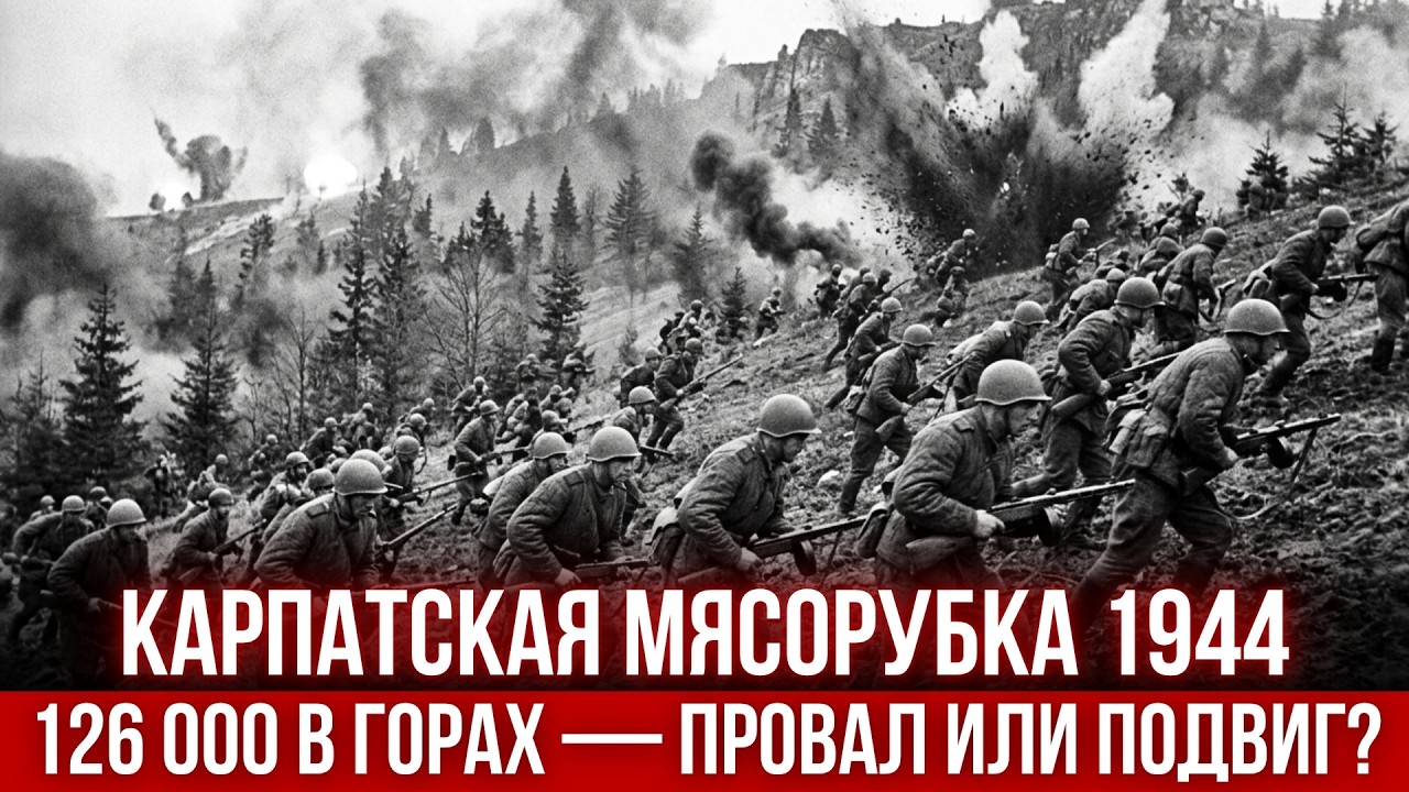 Карпаты 1944: Мясорубка в горах и гибель Словацкого восстания