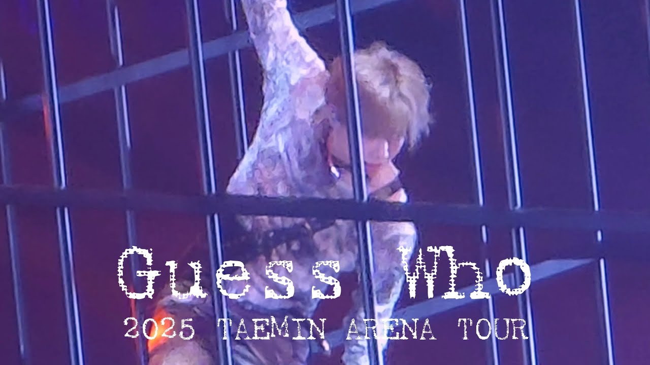 250913 태민 게스후 아레나투어 베일 TAEMIN ArenaTour Veil Guess Who fancam