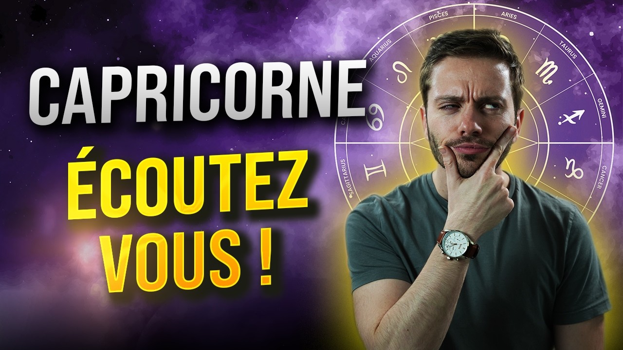 ♑ CAPRICORNE : Et si ce doute &eacute;tait un signe ? MARS 2026