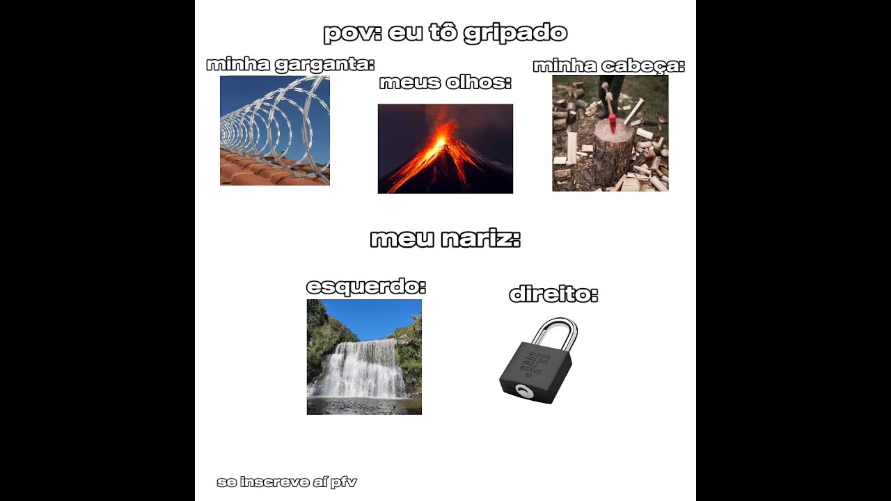 pov: eu t&ocirc; gripado🤧