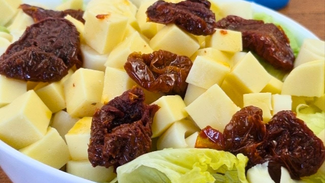 Essa Salada Mista é Perfeita para os Dias Quentes! 🥗☀️