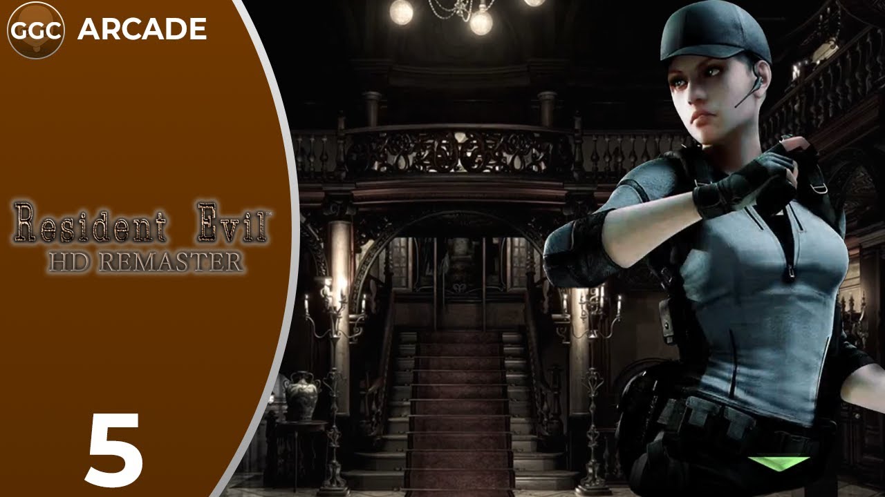 Resident Evil HD Remaster Gameplay (Jill) | Episode 05 | Lots Of Crows Here | GGC Arcade