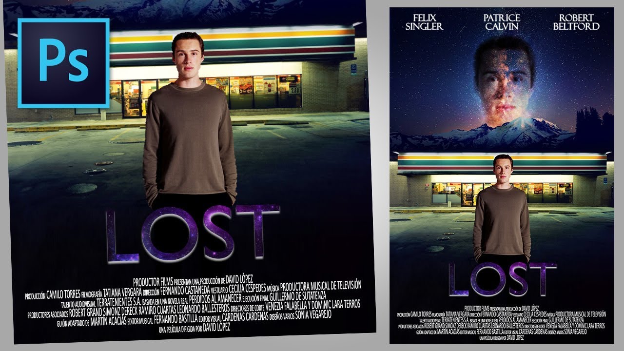 Póster de película | Photoshop | Tutorial 23 😶
